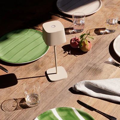 Настольная лампа Zafferano Ofelia Sand Table Lamp LD1870S3