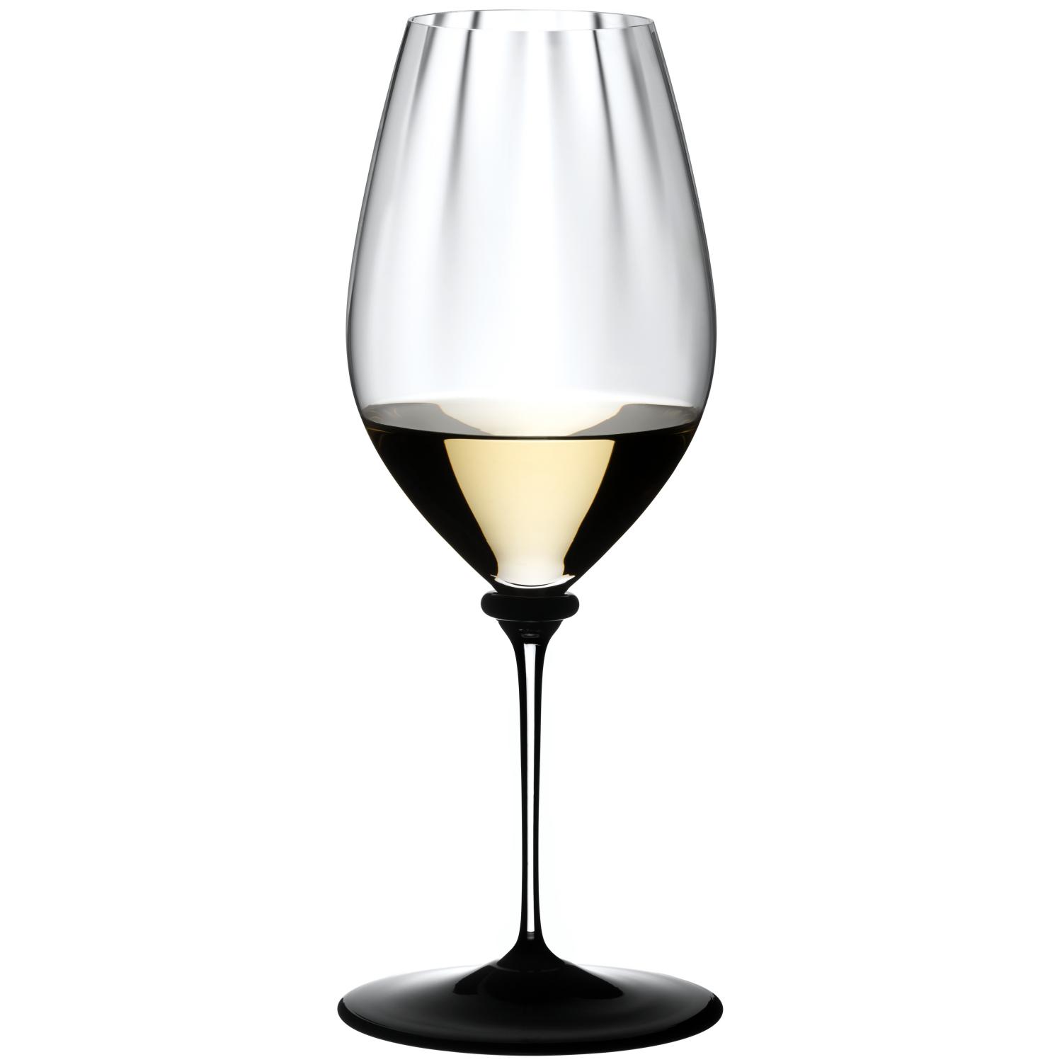Бокал для белого вина RIEDEL Fatto A Mano Performance Riesling Black Base 623 мл (арт. 4884/15N)