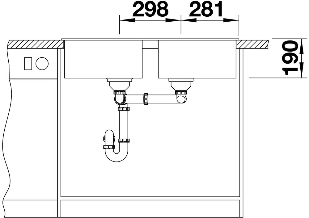 Кухонная мойка Blanco Zia 9 Silgranit Black 526029