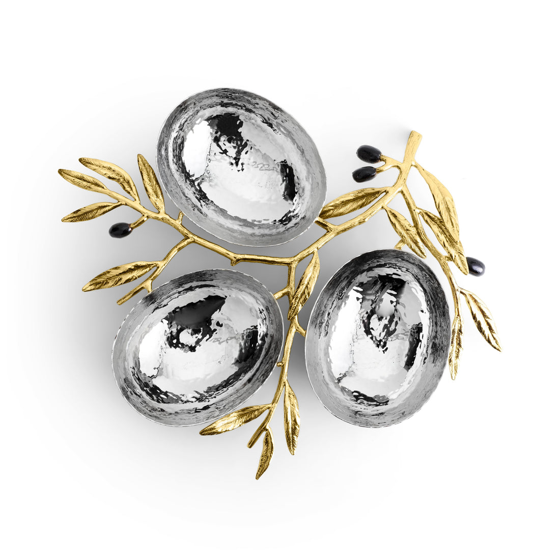 Менажница Michael Aram Olive Branch Triple Dish 112476
