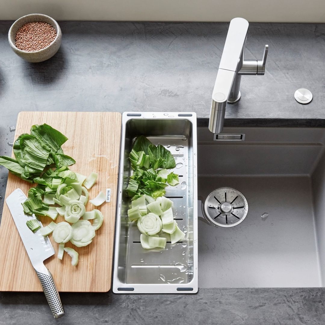 Кухонный смеситель Blanco Panera-S Stainless Steel 521547