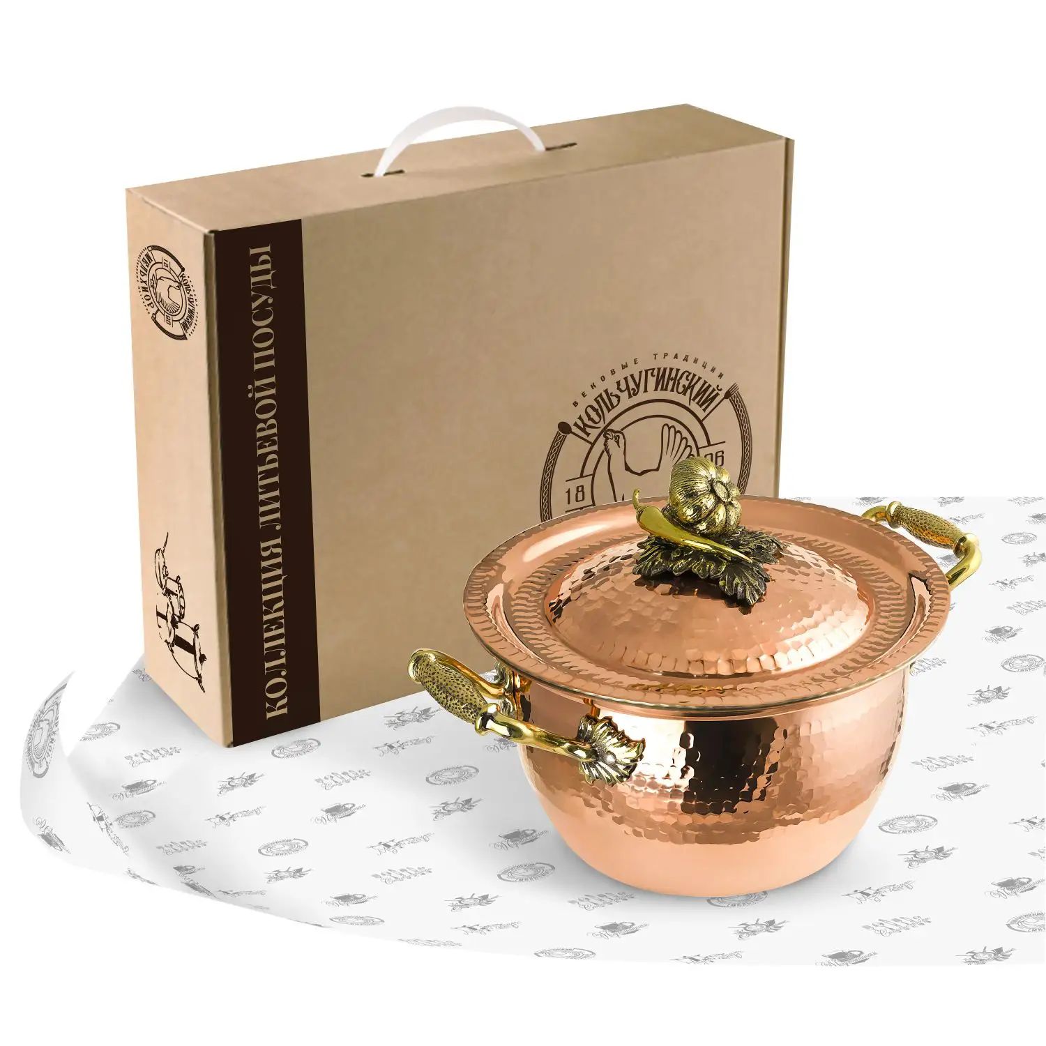 Кастрюля с крышкой Кольчугинский Мельхиор KM111792