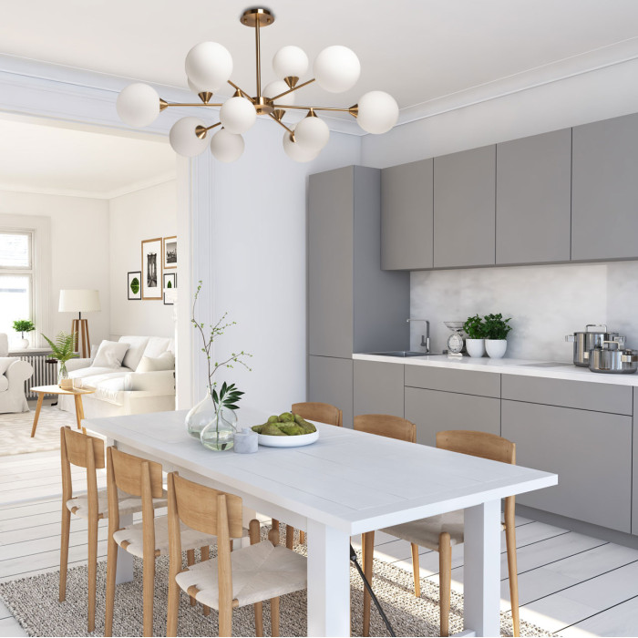 Люстра подвесная De Markt Olivia Hanging Chandelier 306015612