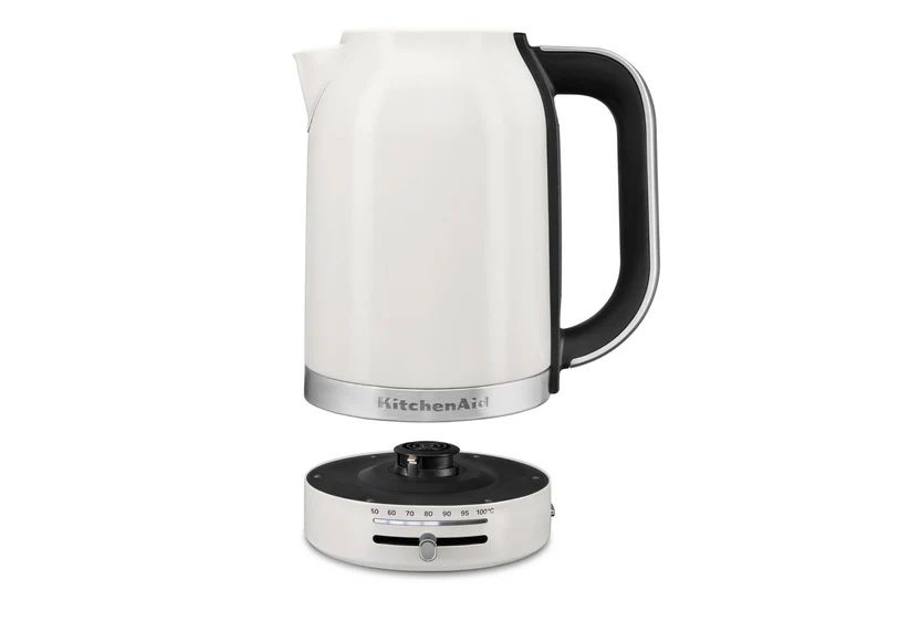 Электрочайник KitchenAid Electric Kettle Porcelain White KEK1701PL