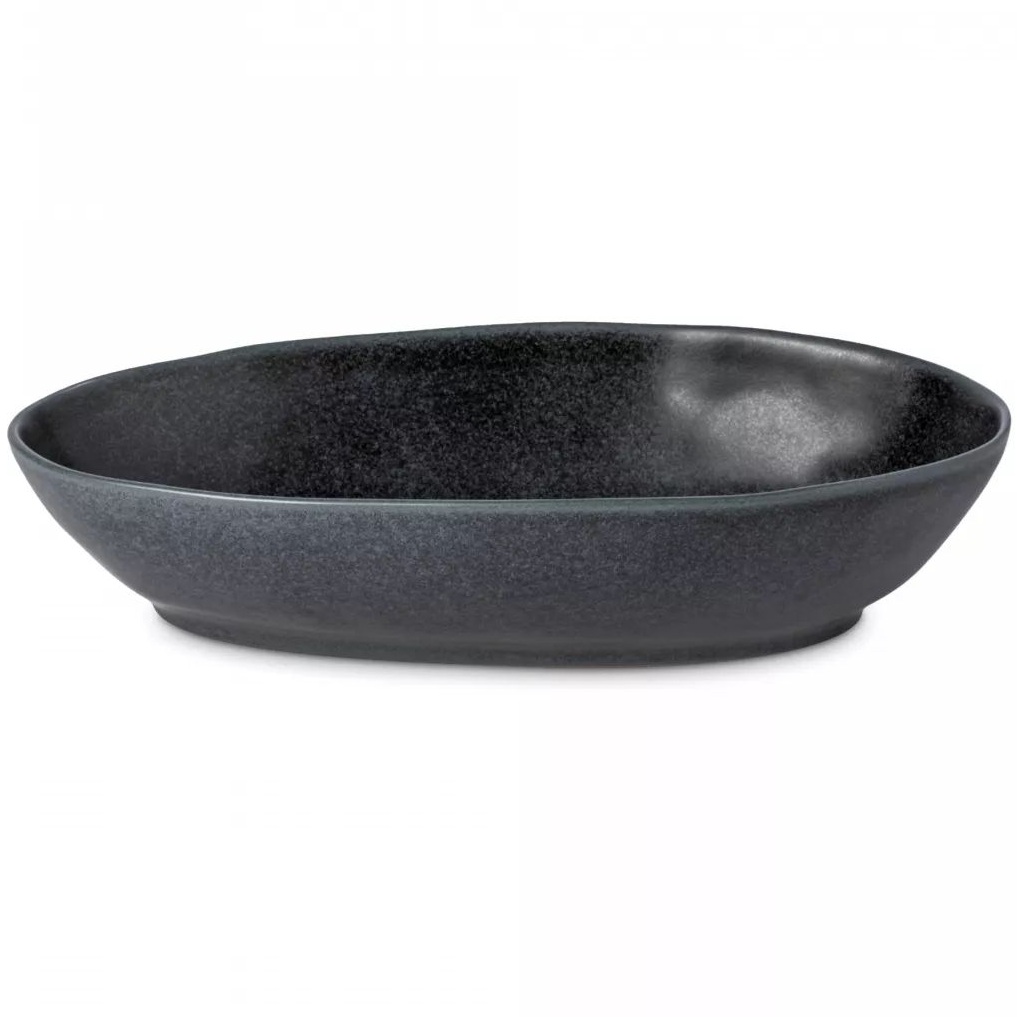 Блюдо глубокое Costa Nova Boutique Oval Baker LNA321-BLK