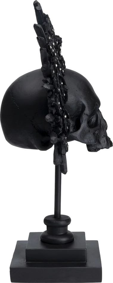 Фигурка KARE Deko Objekt King Skull Schwarz 52821