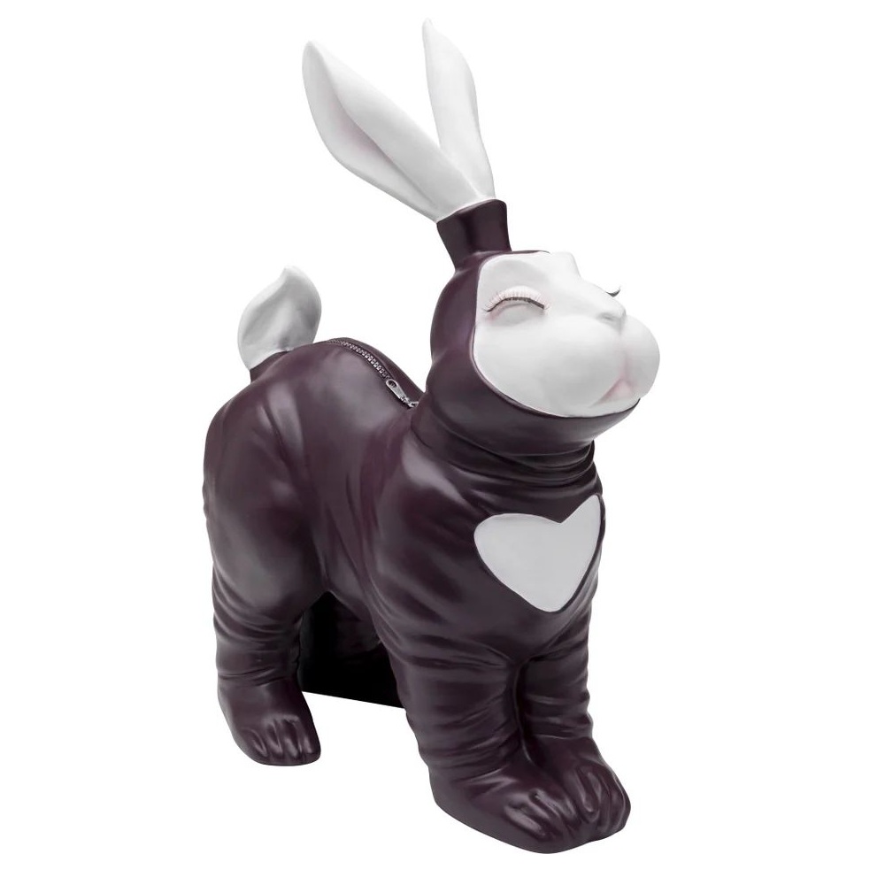 Копилка KARE Spardose Fetish Bunny Standing Burgundy 57482