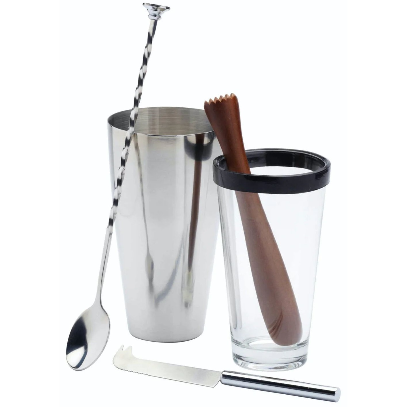 Набор для коктейлей KitchenCraft BarСraft Mojito Cocktail Set BCLLMOJITO4PC