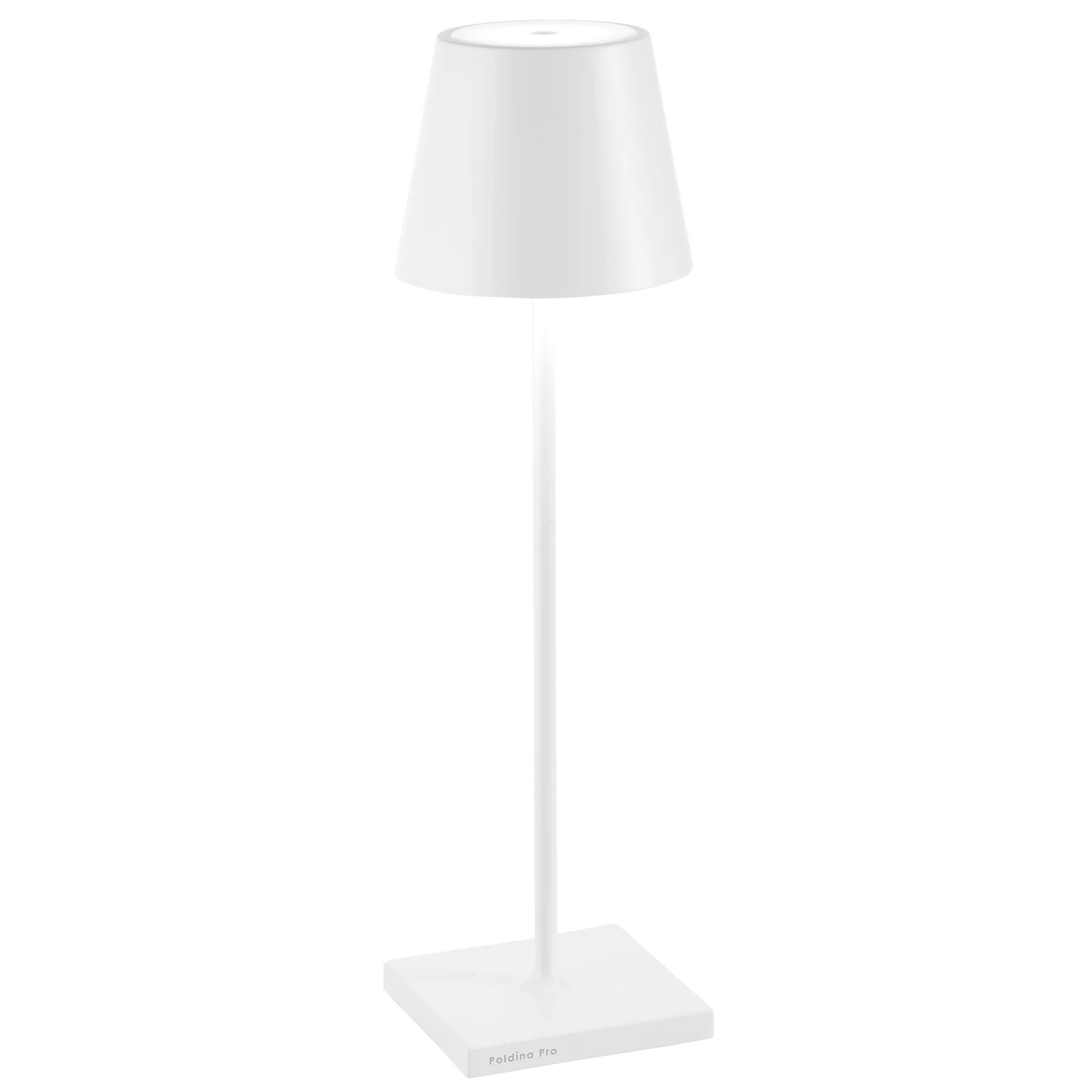 Настольная лампа Zafferano Poldina White Table Lamp LD0340B3