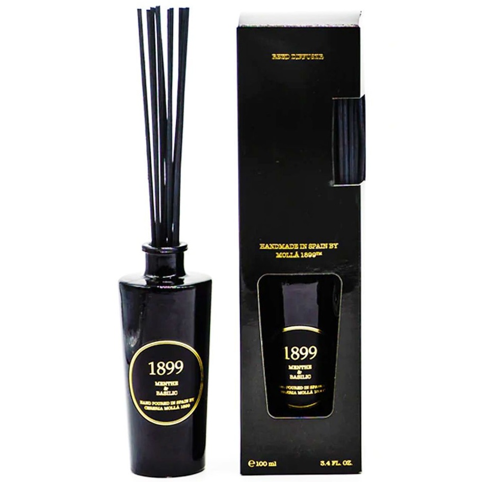 Ароматический диффузор Cerería Mollá 1899 Gold Edition Menthe & Basilic Mikado Air Freshener 7780