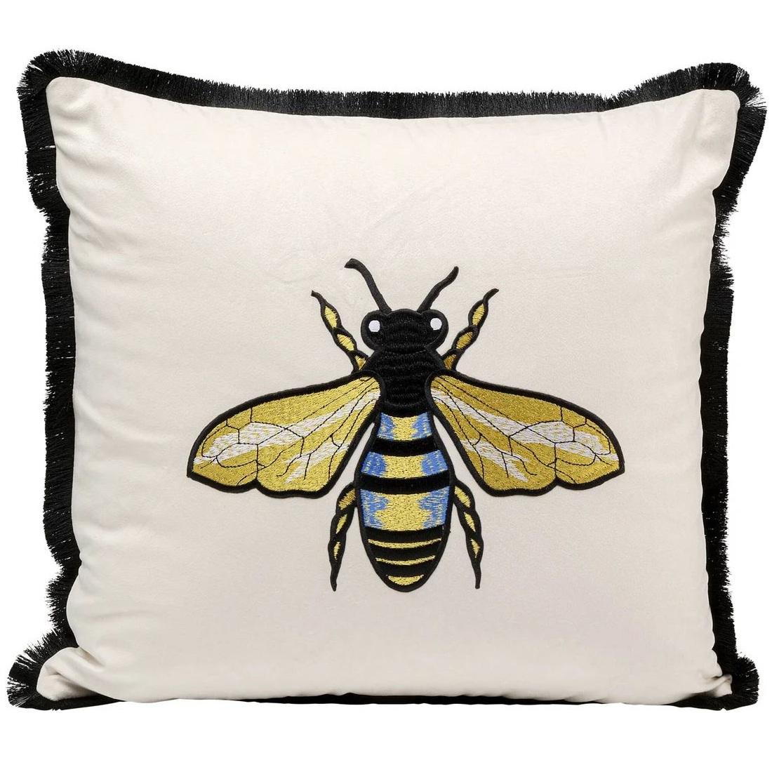 Подушка KARE Kissen Bee Weiß 56818
