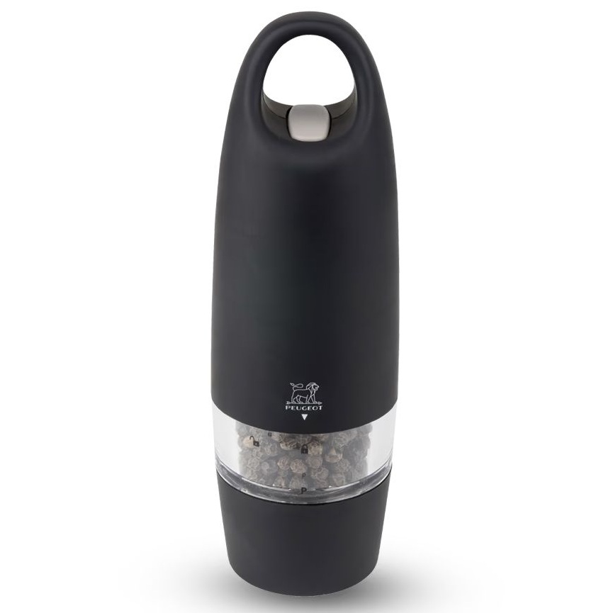 Электрическая мельница для перца Peugeot Zest Electric Pepper Mill ABS Soft Touch Black 25922