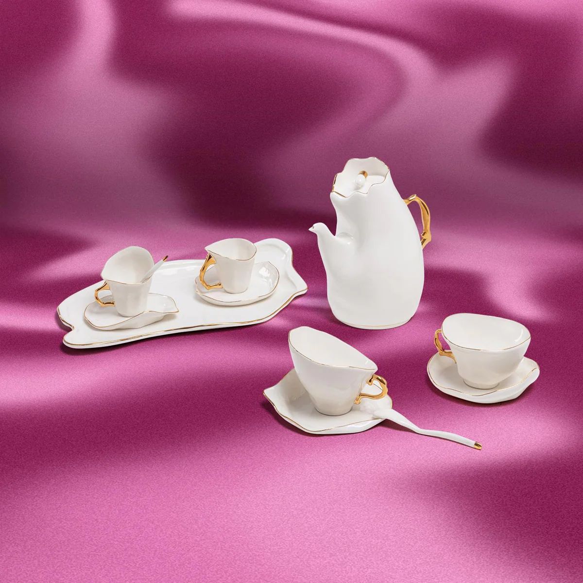 Чайный набор Seletti Meltdown Tea Set 09597