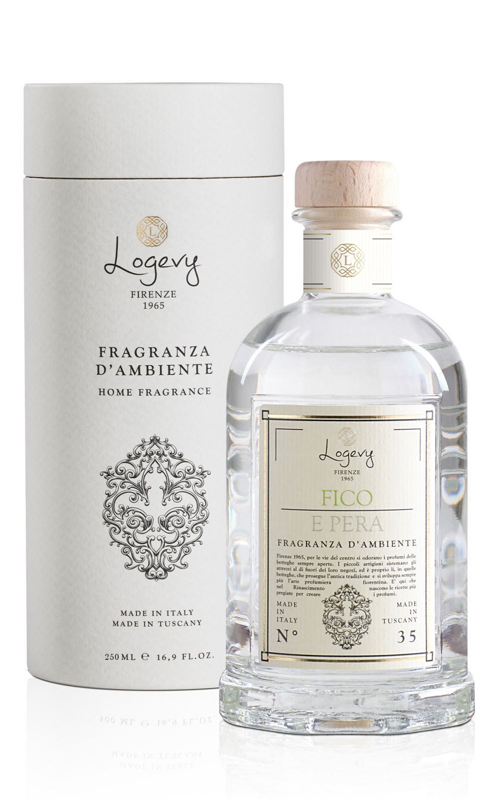 Ароматический диффузор Logevy Firenze 1965 Fico e Pera Fragranza d'Ambiente LOG0178