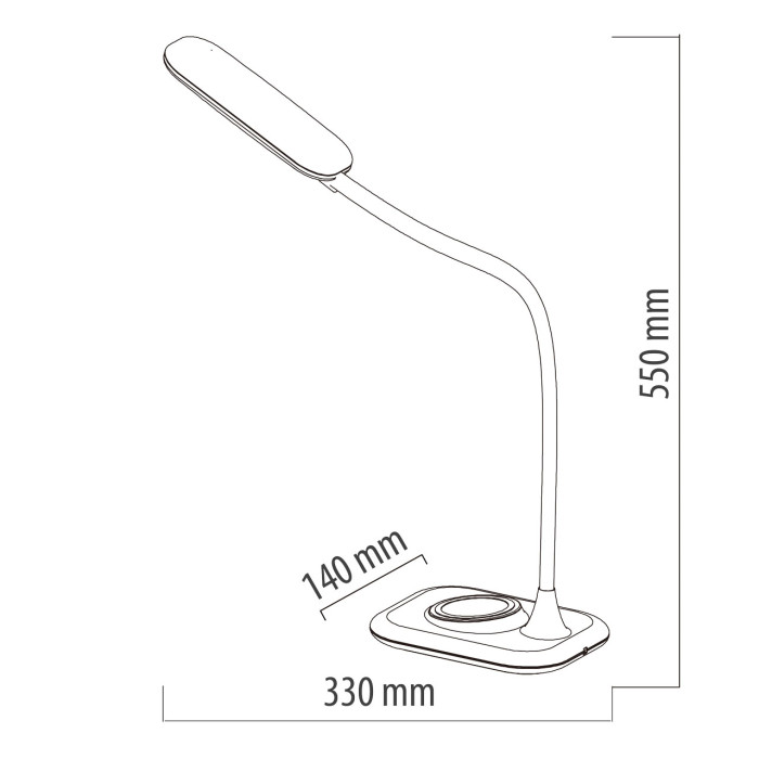 Настольная лампа De Markt Perspective Reading Lamp 631036701