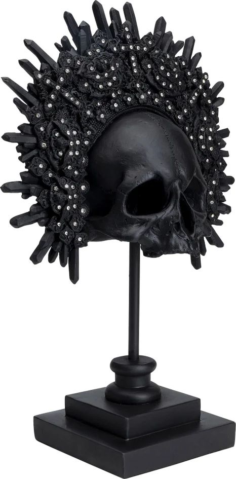 Фигурка KARE Deko Objekt King Skull Schwarz 52821