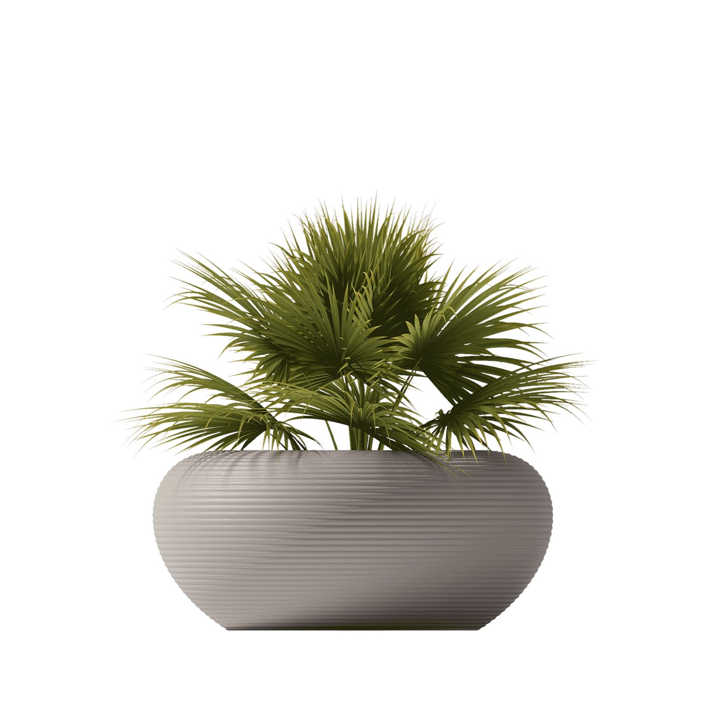 Кашпо Qeeboo Nami Dove Grey Flowerpot 65003DG
