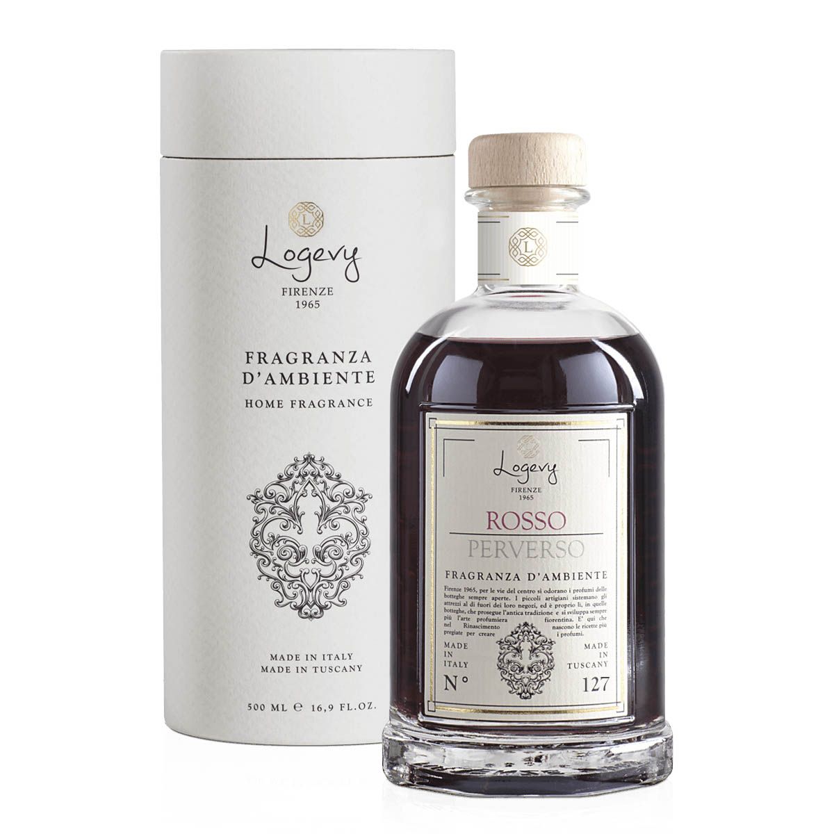 Ароматический диффузор Logevy Firenze 1965 Rosso Perverso Fragranza d'Ambiente LOG0247
