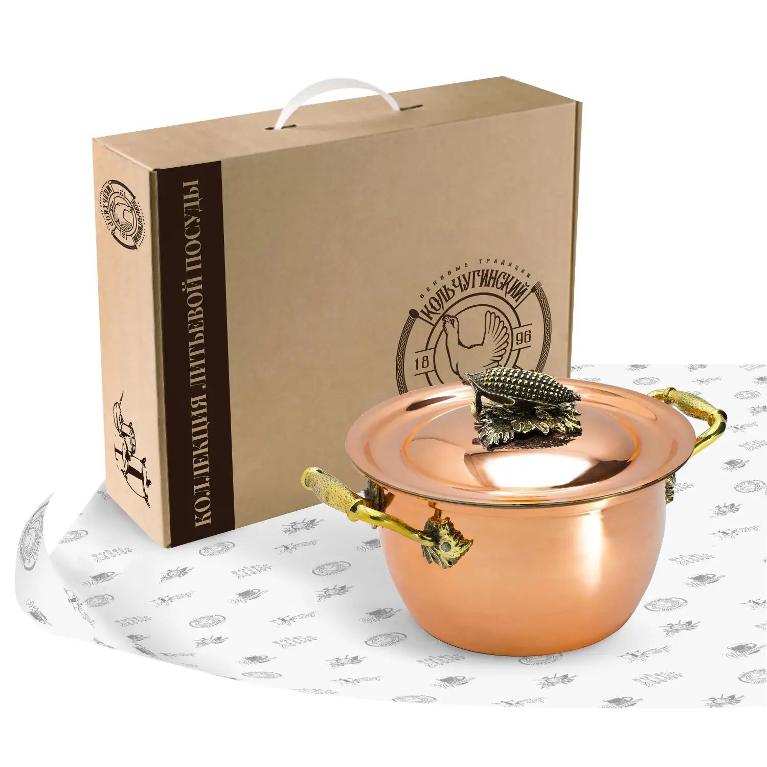 Кастрюля с крышкой Кольчугинский Мельхиор KM111757