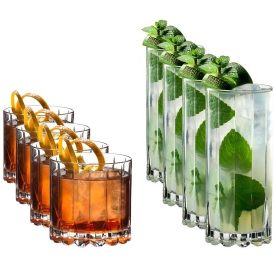 Стаканы для виски и коктейлей RIEDEL Drink Specific Glassware Rocks & Highball Set (арт. 5417/57)