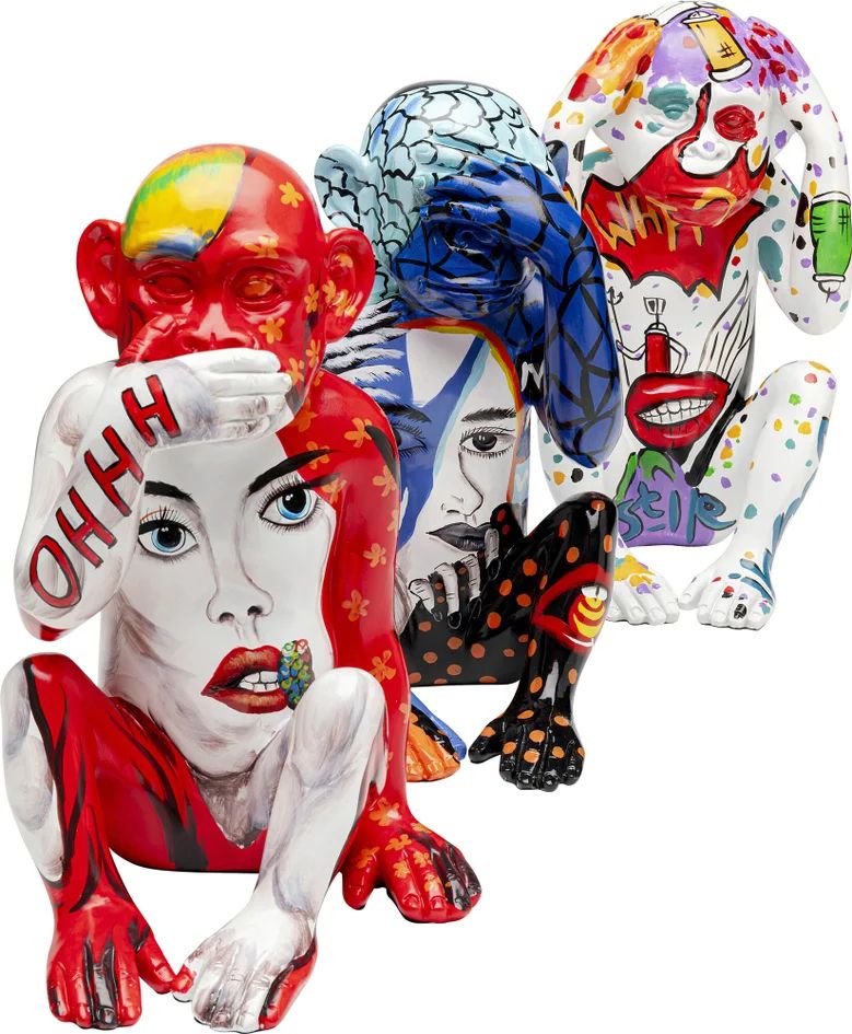 Фигурка KARE Deko Figur Graffiti Monkey 56825