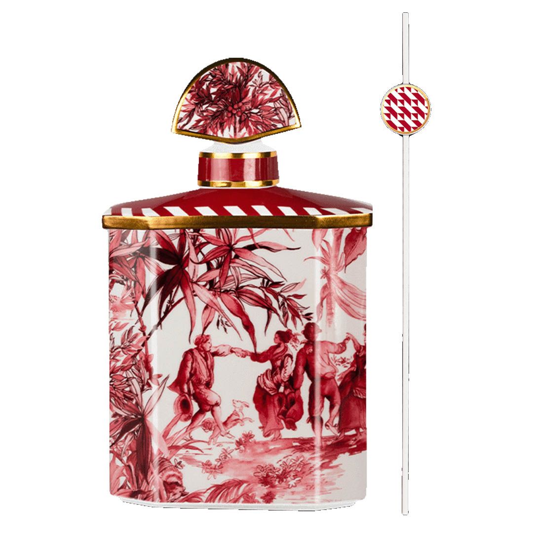 Вазочка для диффузора Baci Milano Le Rouge Magnum Diffuser Bottle MAGN.ROU01