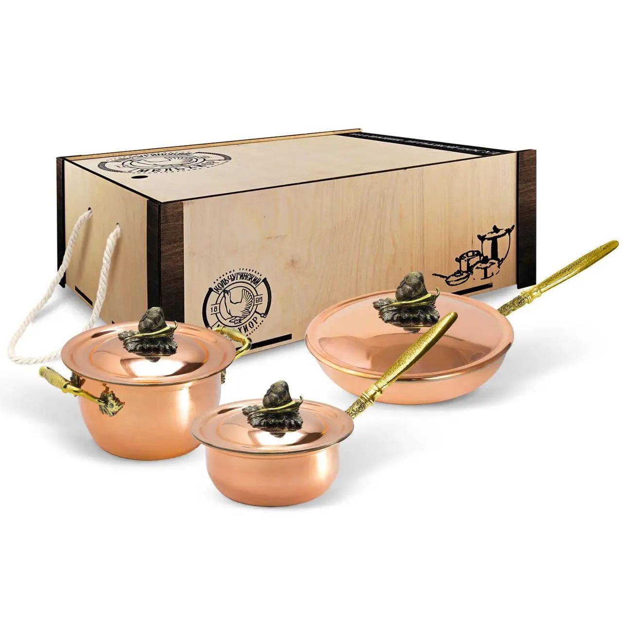 Набор посуды Кольчугинский Мельхиор KM111807