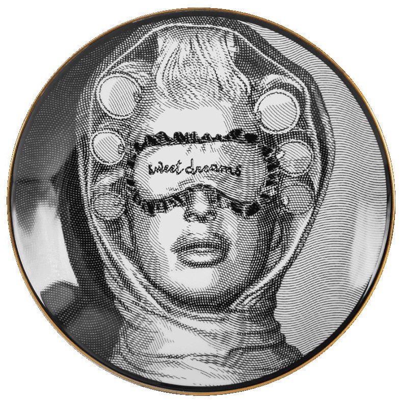 Декоративная тарелка Baci Milano La Sognatrice Sagrada Familia Decorative Plate PLA.SAG02