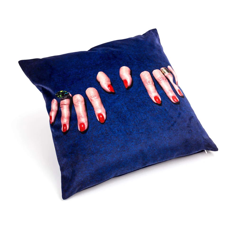 Подушка Seletti Cushion Fingers With Plume Padding 02311