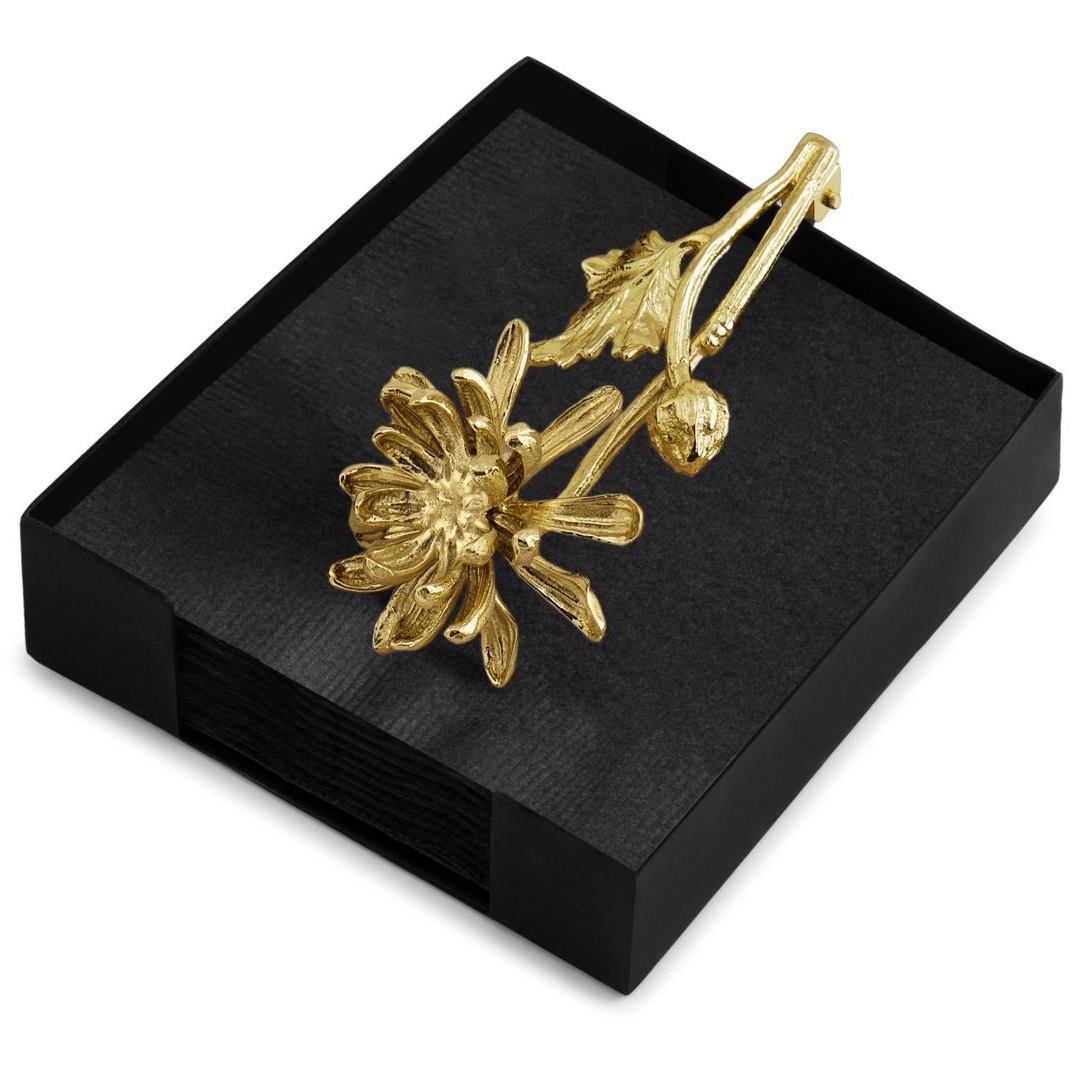 Салфетница Michael Aram Dahlia Cocktail Napkin Holder 130908