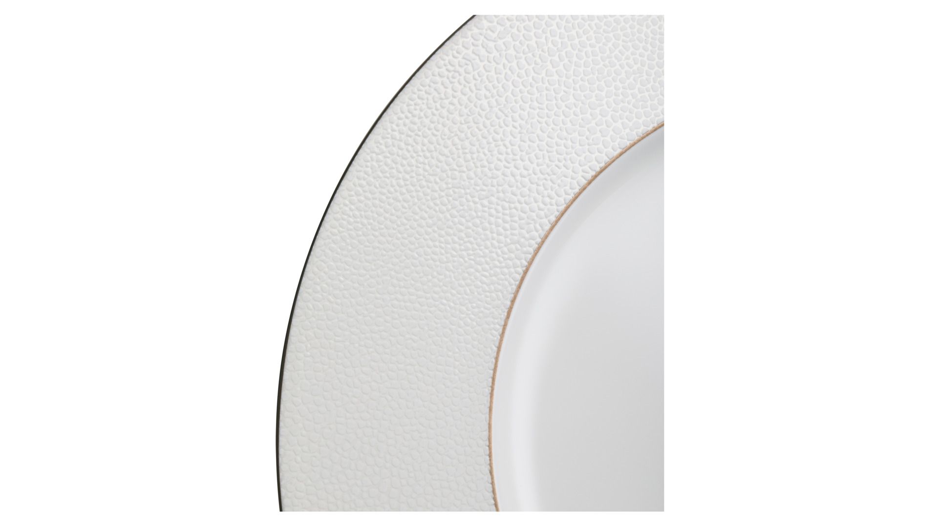 Тарелка обеденная Narumi Caviar White NAR-52457-5462