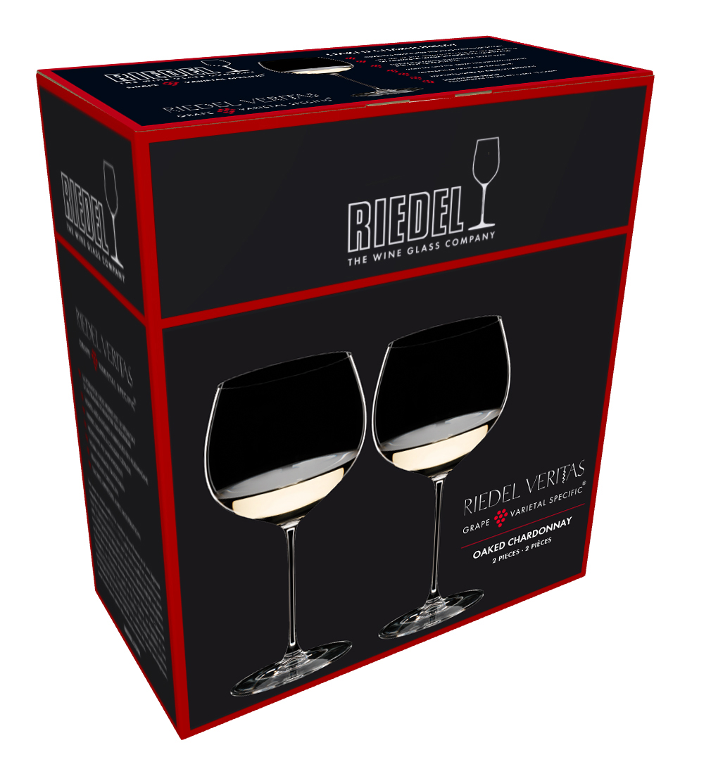 2 бокала для белого вина RIEDEL Veritas Oaked Chardonnay Set 6449/97