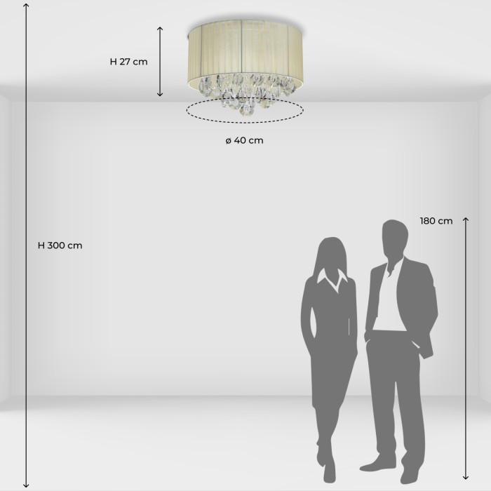 Люстра потолочная MW-Light Jacqueline Ceiling Chandelier 465016304