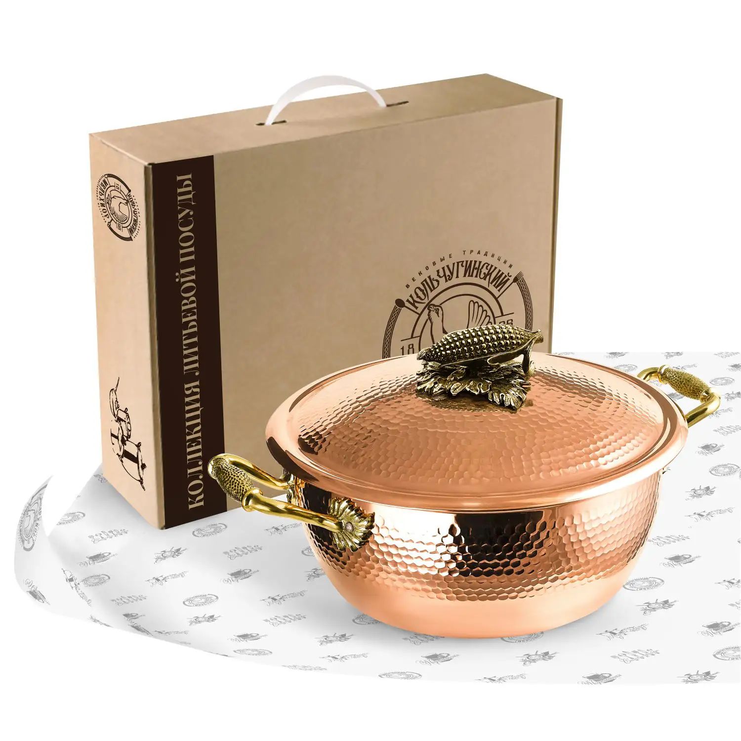 Кастрюля с крышкой Кольчугинский Мельхиор KM111758