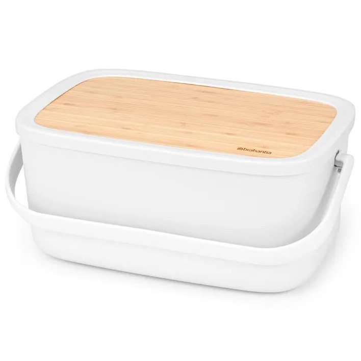 Хлебница Brabantia Nic Bread Bin Light Gray 128288