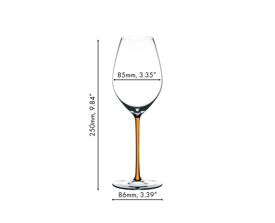 Бокал для шампанского RIEDEL Fatto A Mano Champagne Wine Glass Orange Single Pack 4900/28O