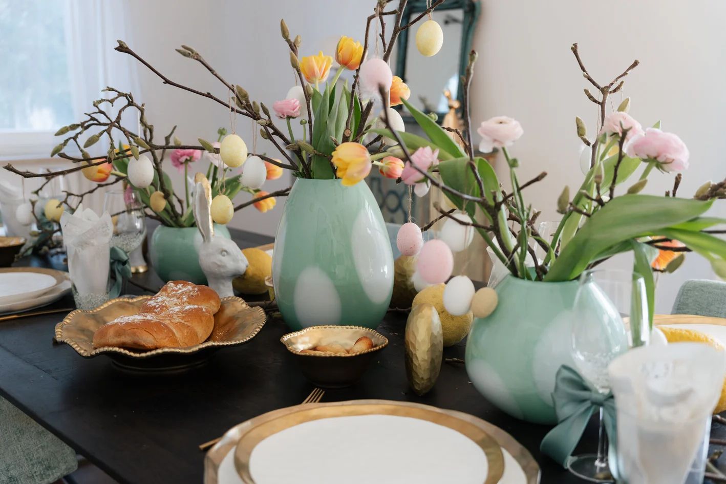 Ваза для фруктов KARE Teller Bell Gold 60498