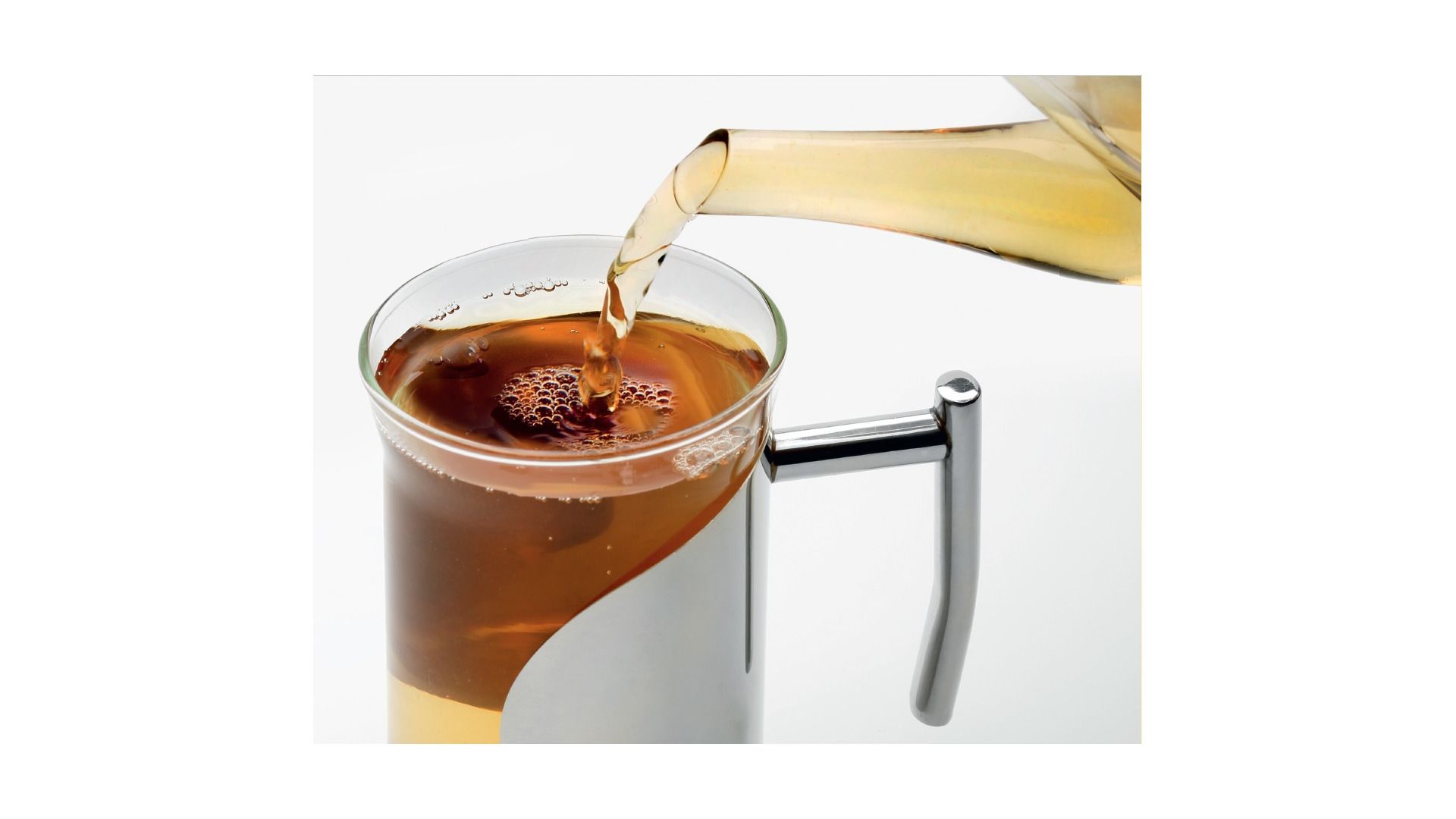 Чайник заварочный Weis Teekanne Glas mit Teefilter 17803