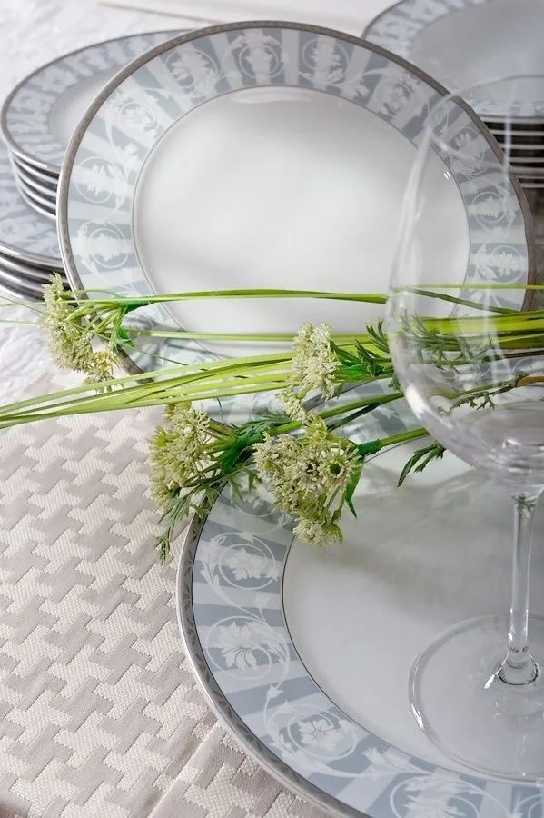 Блюдо трехъярусное Leander Sabina Šedý Ornament 02196034-1013