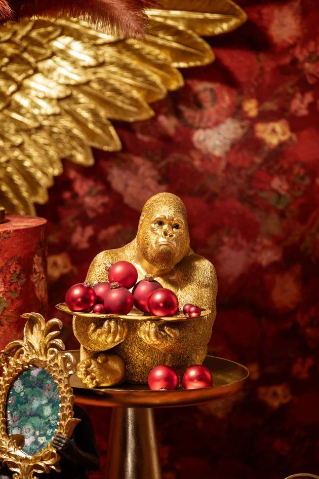 Мелочница KARE Deko Figur Gorilla Butler 53357