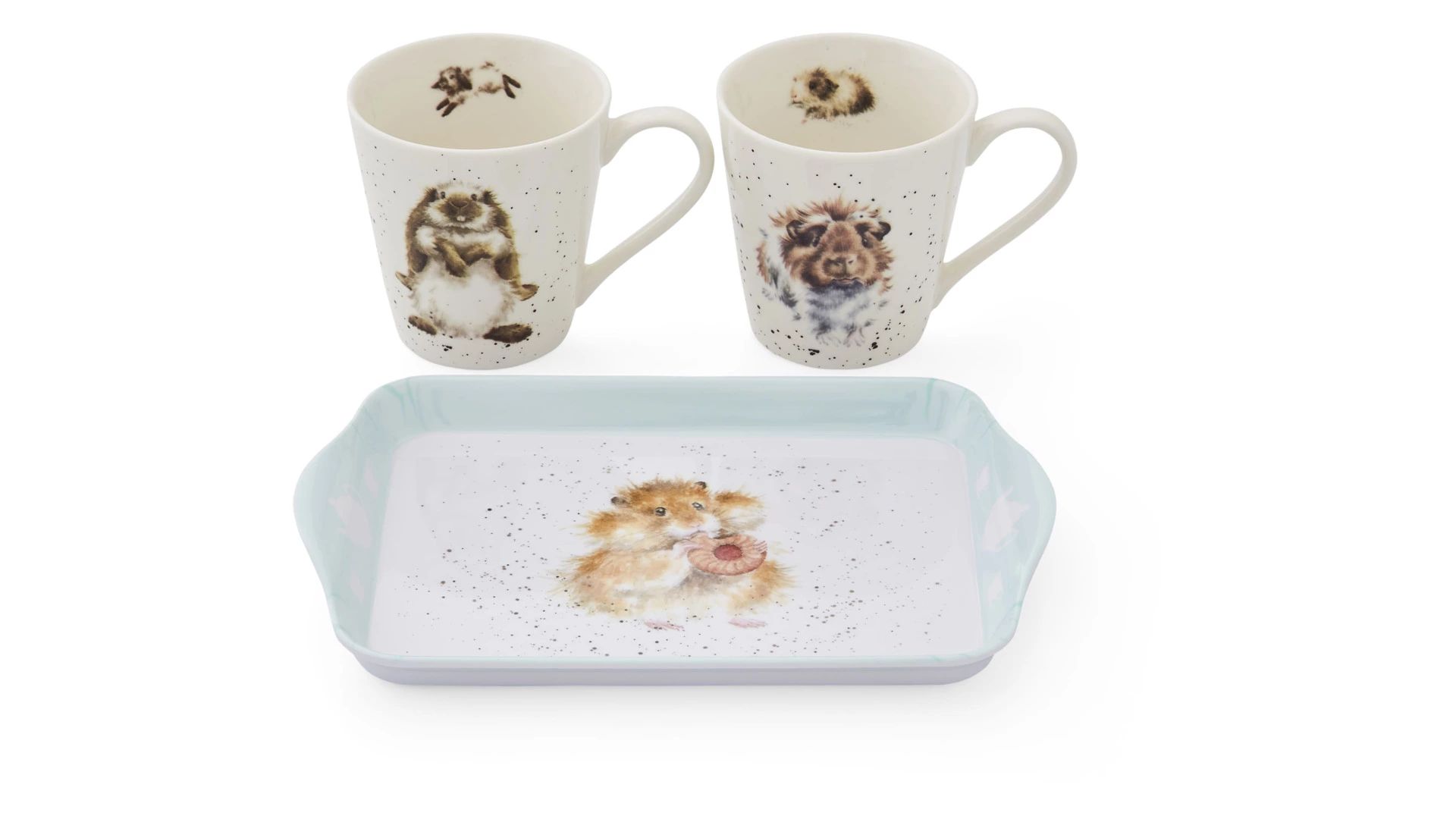 Набор кружек Pimpernel Wrendale Designs Hamster Mug & Tray Set X0011659139