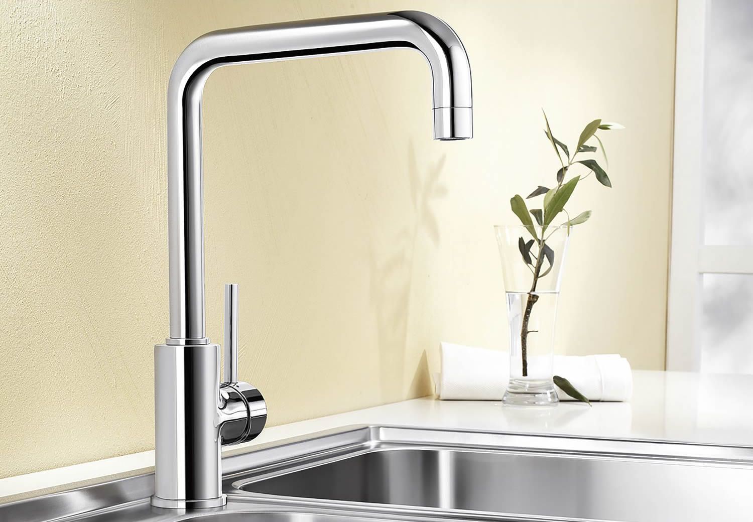 Кухонный смеситель Blanco Mili Galvanic Chrome 524212