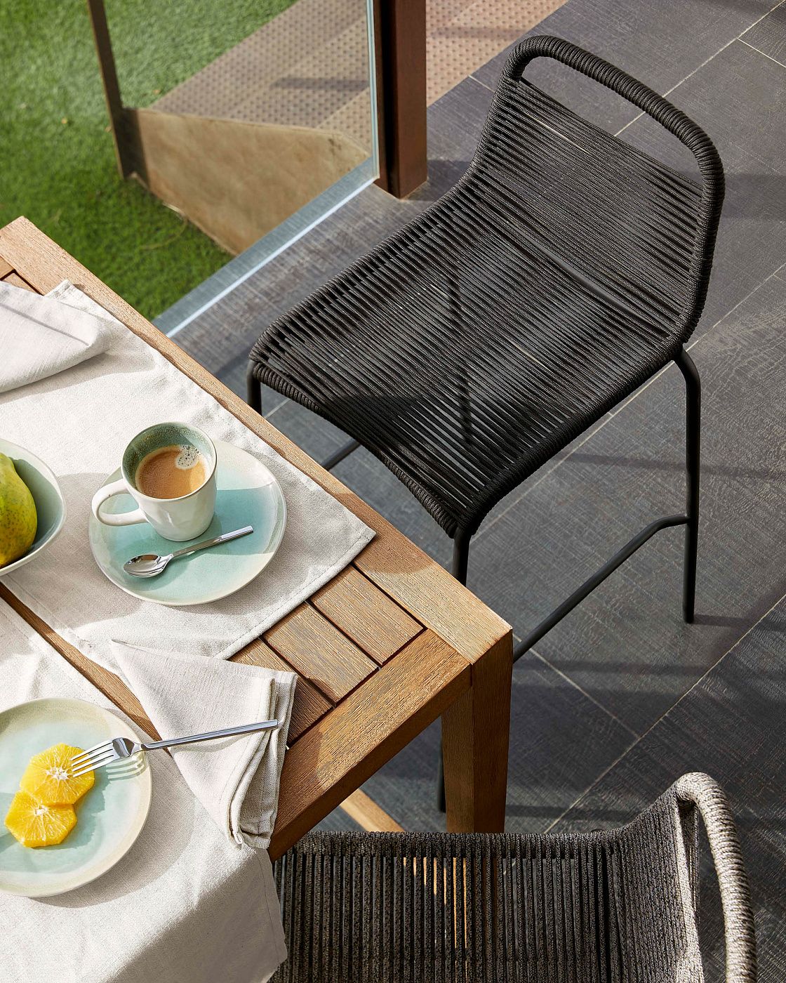 Полубарный стул La Forma Glenville Silla de media silla LF-081778