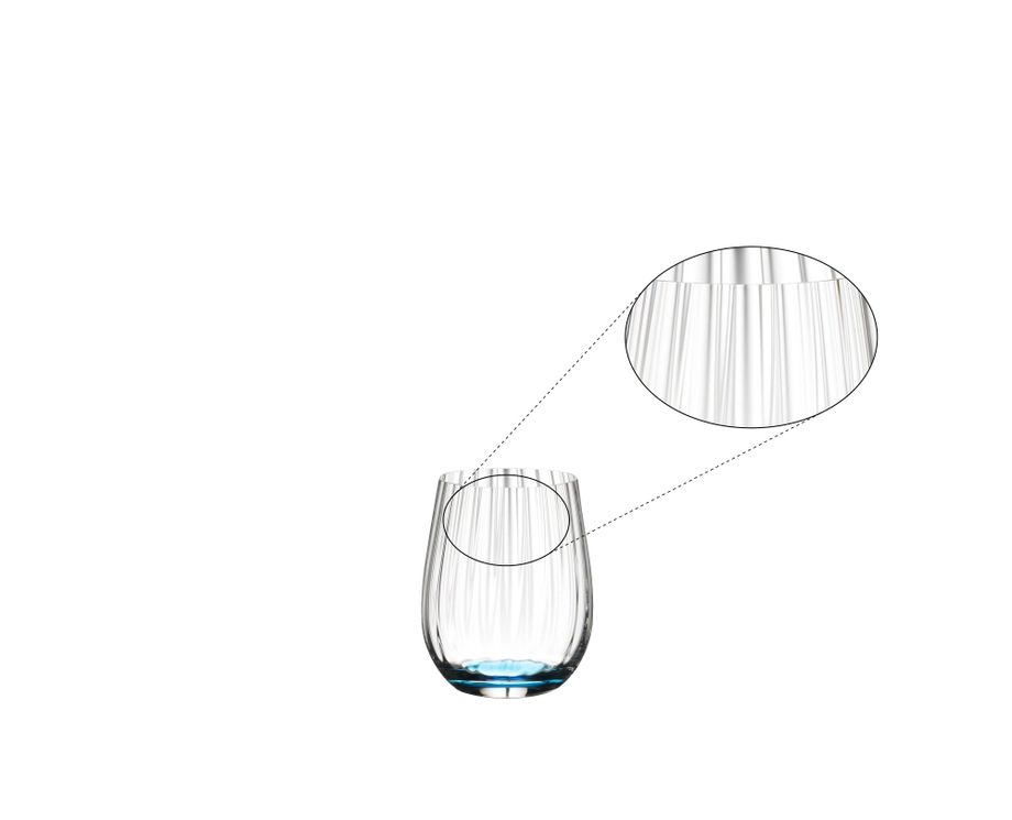 4 бокала для воды RIEDEL O Wine Tumbler Happy O Optical Set 5515/44