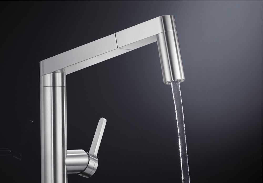 Кухонный смеситель Blanco Panera-S Stainless Steel 521547