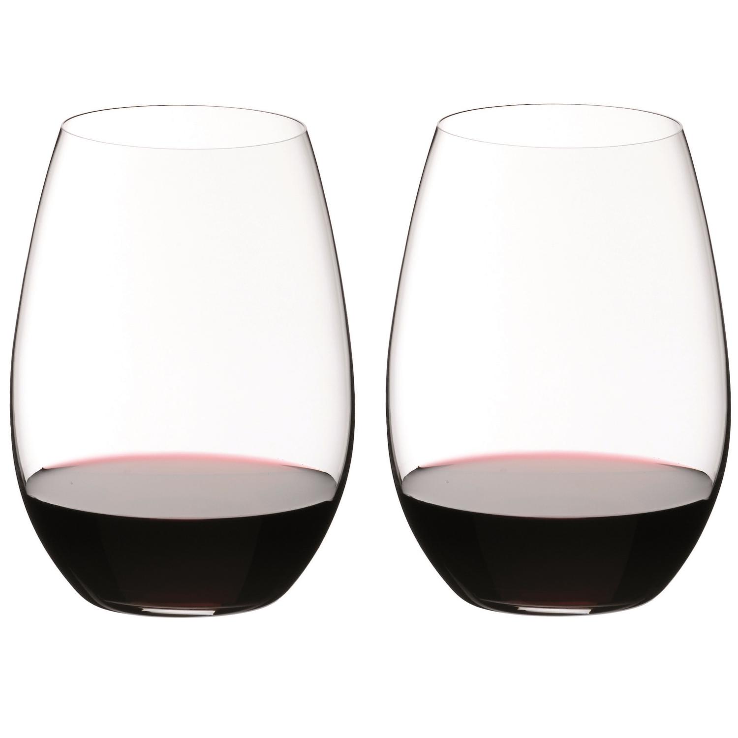 2 бокала для красного вина RIEDEL O Wine Tumbler Syrah/Shiraz 620 мл (арт. 0414/30)
