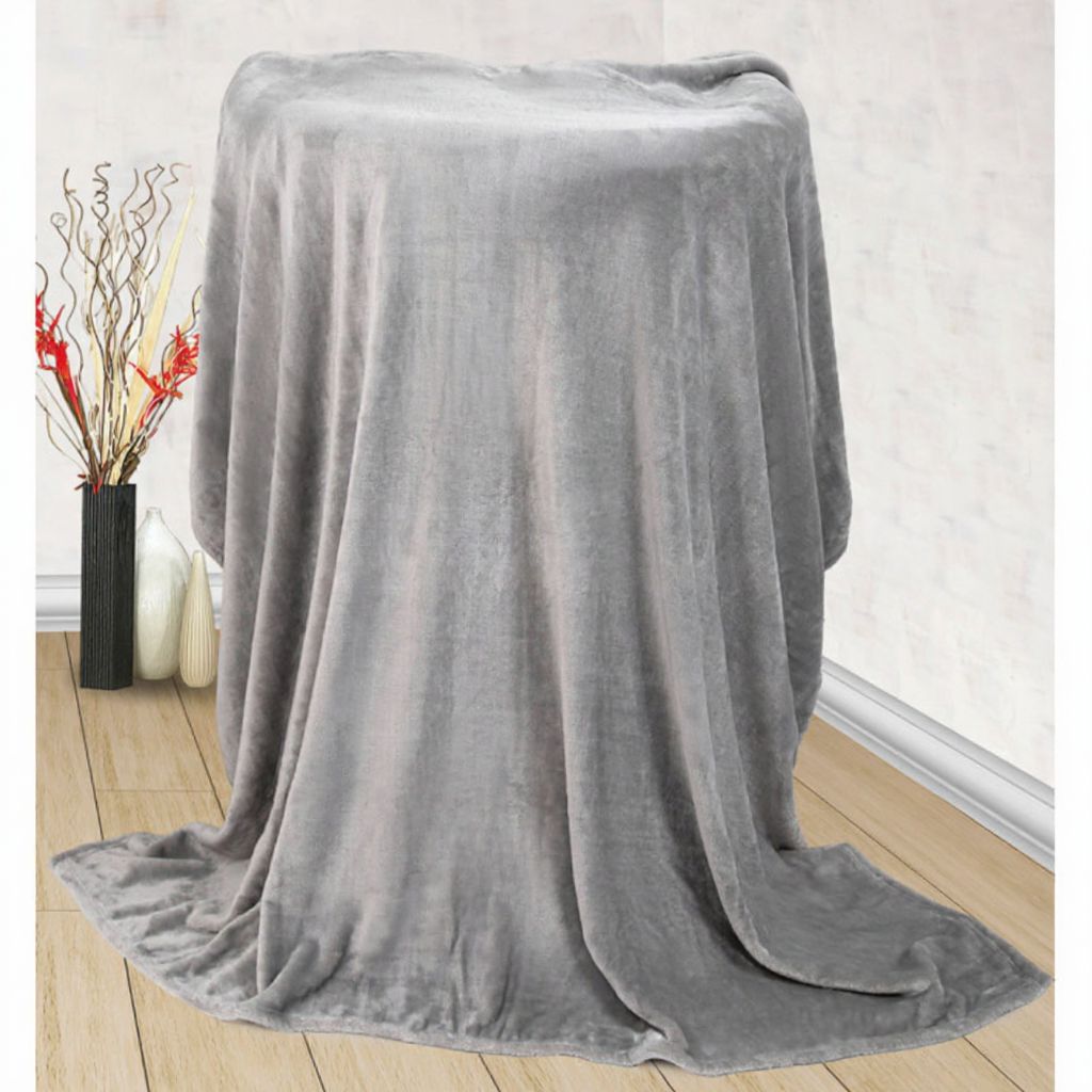 Плед GF Ferrari Flanella Plaid Grigio FER/440864