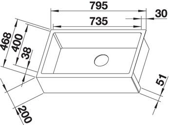 Кухонная мойка Blanco Cronos XL 8-IF 523381