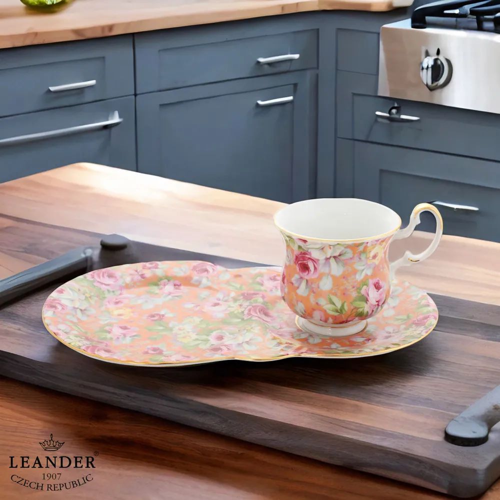 Сервиз для завтрака Leander Monica Světlé Květiny 28120815-0978