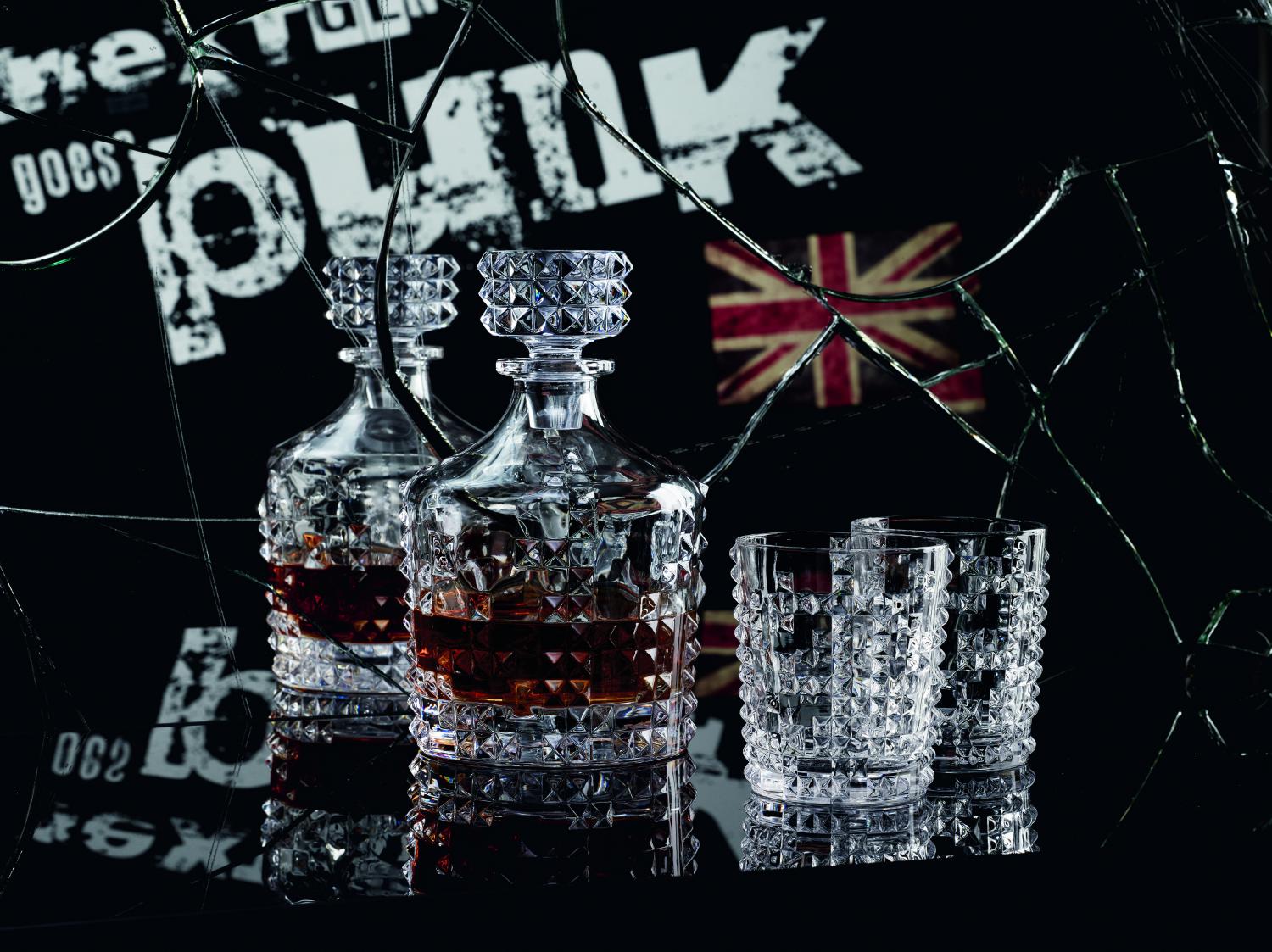 4 стакана для виски Nachtmann Punk Whisky Tumbler Set 99503